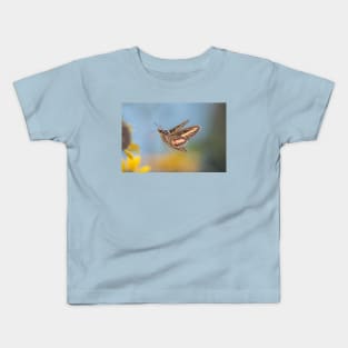 Hovering Hummingbird Moth Kids T-Shirt